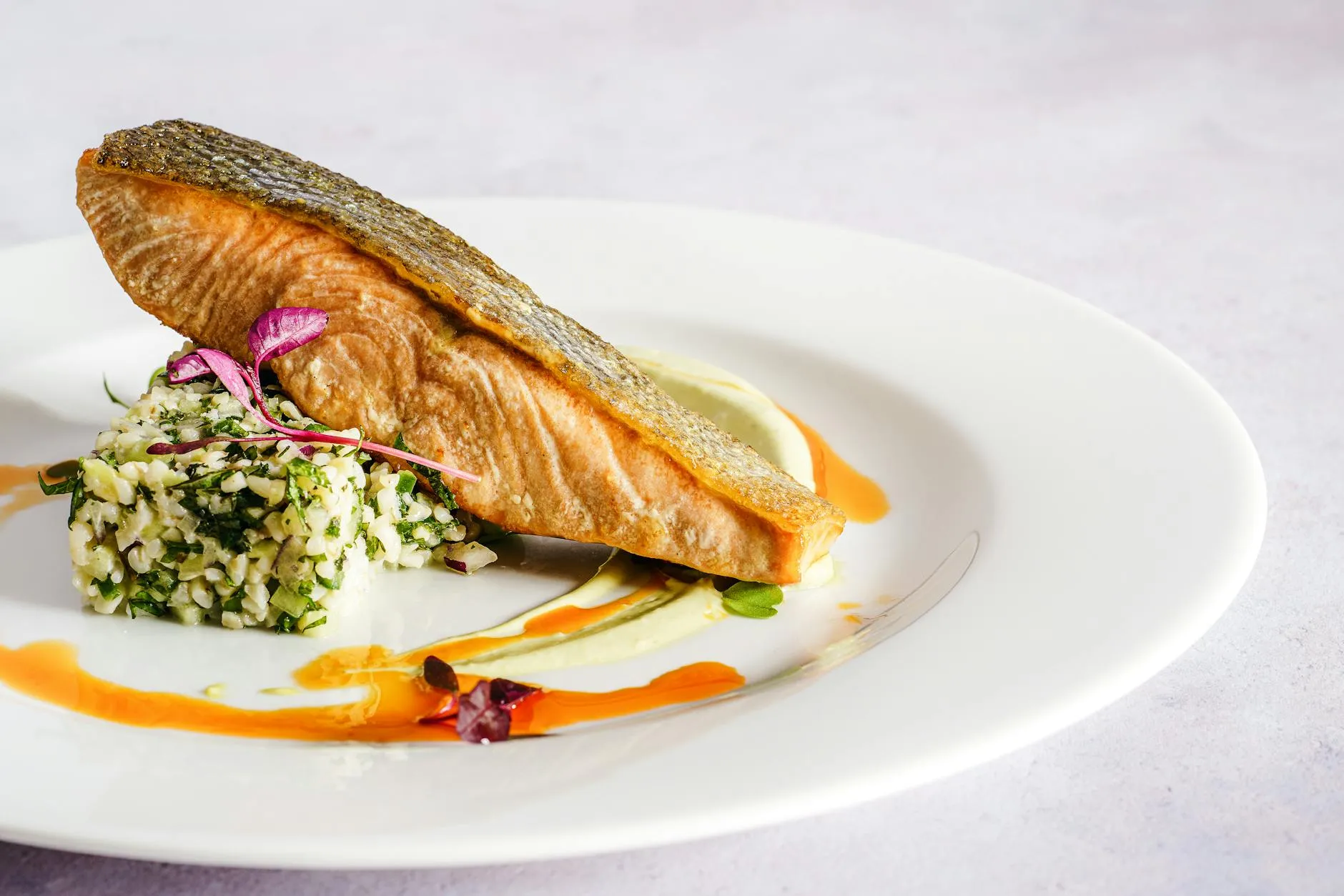Restaurant social media content with beautifully plated food photography for Instagram marketing